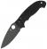 Нож Spyderco MANIX-2 XL Black Blade Plainedge (87.12.13)