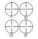 Прицел оптический Barska Ridgeline 3.5-10x50 (P4 IR Cross R/G/B) (925766)
