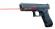 Целеуказатель лазерн. LaserMax для Glock17 GEN4 красный лазер (LMS-G4-17)