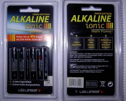 Батарейки упаковка (4шт)  тип AA (LR6) (БатарейкитипAA)