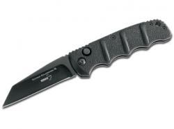 Картинка Нож Boker Plus Sheepfoot Auto AK 74 Black Клинок 8.3cм.Скл.