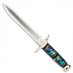 Картинка Нож BuckFile Dagger Paua Shell