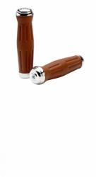 Картинка Грипсы Felt Cruiser grips brown, soft Kraton rubber with Cp end caps