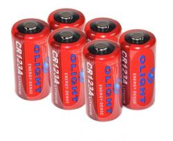 Комплект литиевых батарей Olight 2шт. CR123A 3.0V 1500mAh (2370.13.58)