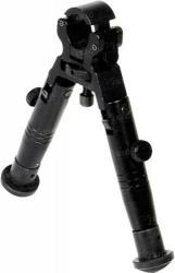 Картинка Сошки Leapers TL-BP18XS. Высота - 130 мм. Под стволы диаметром 11-19 мм