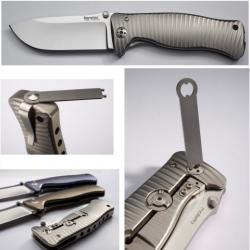 Картинка Нож Lionsteel SR1 Titanium grey
