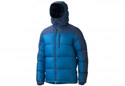 Картинка Marmot Guides Down Hoody куртка мужская blue sapphire/dark ink р.L