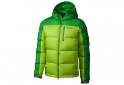 Картинка Marmot Guides Down Hoody куртка мужская vermouth/rain forest р.M