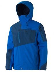 Картинка Marmot OLD Boot Pack Jacket куртка мужкая orange peak blue/dark sapphire р.L