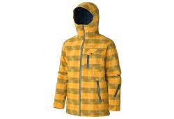 Картинка Marmot OLD Flatspin Jacket куртка мужская deep yellow р.L