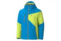 Картинка Marmot OLD Mantra jacket куртка мужская methyl blue/green lime р.L