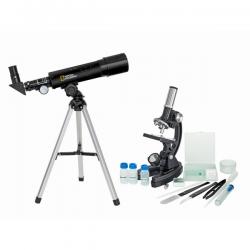 Картинка Микроскоп National Geographic Junior 300x-1200x + Телескоп 50/360