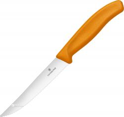 Нож кухонный Victorinox для піци, помаранчевий (6.7936.12L9)