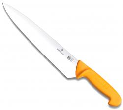 Картинка Нож кухонный Victorinox Swibo, Carving, жовтий, 26 см