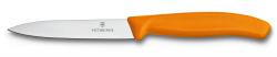 Нож кухонный Victorinox Swiss Classic, 10 см,помаранчевий (6.7706.L119)