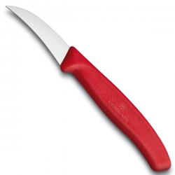 Картинка Нож кухонный Victorinox SwissClassic, 6см, червоний