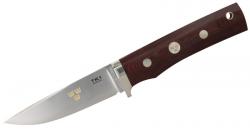 Нож Fallkniven Tre Kronor  maroon micarta  leather sheath (TK1mmL)