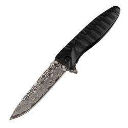 Нож Ganzo G620b-2 черный травление (G620b-2)
