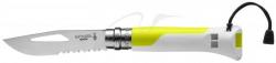 Картинка Нож Opinel №8 Outdoor ц:белый/желтый