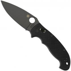 Картинка Нож Spyderco MANIX-2 XL Black Blade Plainedge