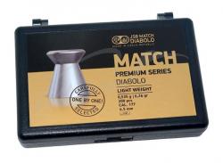 Пули пневм JSB Match Premium HW, 4,5 мм , 0,535 г, 200 шт/уп (1025-200)
