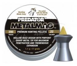 Пули пневм JSB Metalmag, 5,5 мм , 1,1 г, 200 шт/уп (2002-01-200)
