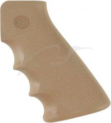 Картинка Рукоятка пистолетная Hogue для AR15, прорезиненная ц:песочный