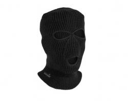 Картинка Шапка-маска в'язана Norfin KNITTED BL (чорна / 100% акрил) р.XL
