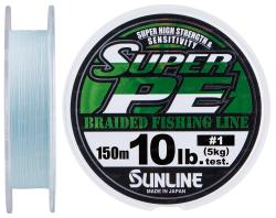 Картинка Шнур Sunline New Super PE 150м (голуб.) #1.0/0.165мм 10LB/5кг
