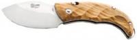 Lionsteel Folding knife olive handle 18.3