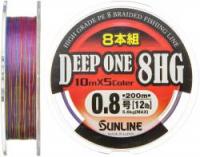 Шнур Sunline Deep One 8HG 200m #0.8/0.153мм 5.6кг