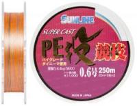Шнур Sunline S-Cast PE Nagi Kyogi 250м #0.6/0.128мм 4.4кг