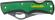 Нож Lansky Small Lock Back. Цвет - зеленый (1568.07.13)